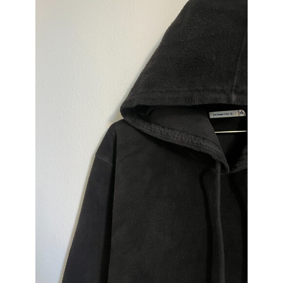 Industry Of All Nations Cotton Reversed Pullover Hoodie in Iron 8 Size XS *FADED - Picture 2 of 5